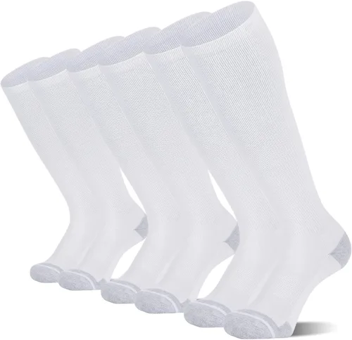 Vista 6 de CS CELERSPORT Paquete de 2 / 3 calcetines de béisbol para jóvenes, niños y adultos, calcetines de fútbol de sóftbol sobre la pantorrilla