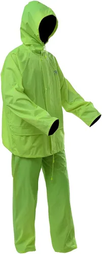 Vista 6 de Traje impermeable ligero con chaqueta y pantalones para hombres y mujeres