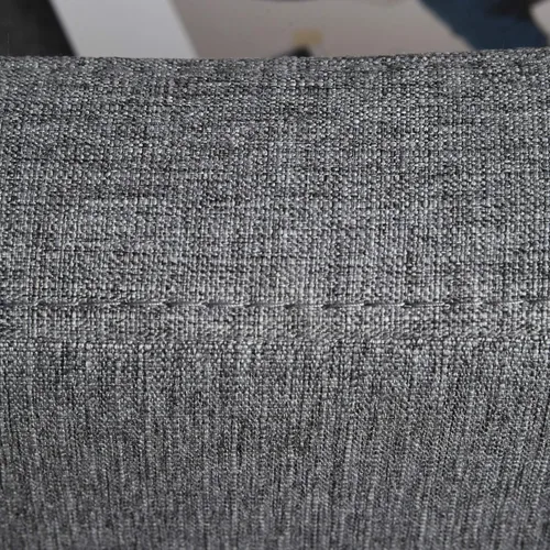 Vista 9 de HOMCOM Sofá convertible tumbona de cama multifuncional reclinable con tela tapizada copetuda, respaldo de ángulo ajustable y almohada, color gris