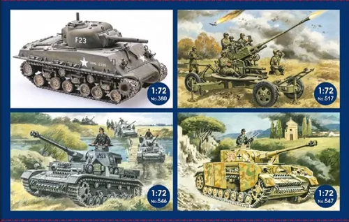 Vista 3 de UM548 - 1/72 Tanque Panzer IV Ausf J Scale Kit de modelo de plástico