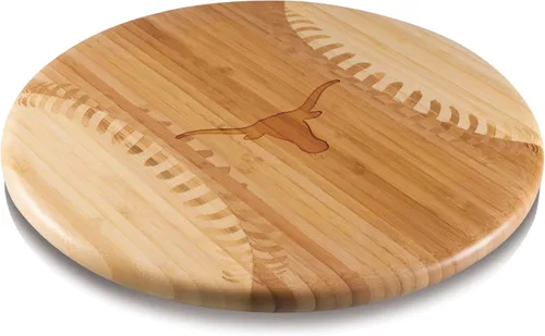 Vista 43 de PICNIC TIME NCAA Arizona Wildcats Homerun! Bamboo Cutting Board with Team Logo
