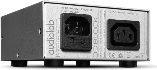 Vista 4 de Audiolab Filtro de red de grado de audio DC Block y bloqueador de corriente continua (plata), DCBLOCKS