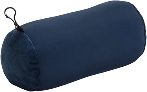 Vista 6 de Wolf Essentials Microbead - Almohada de viaje con tubo de refuerzo, almohada compacta para el cuello para avión, automóvil o hogar, almohada