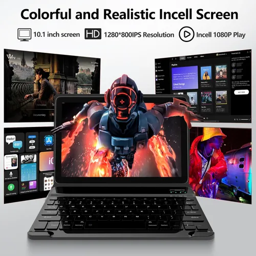 Vista 6 de EITOMIN Tablet de 10 pulgadas 2026 Última tableta Android con 128GB ROM+14GB RAM+1TB Expandir Octa-Core 5G WiFi 4G Celular para T-Mobile 13MP+8MP