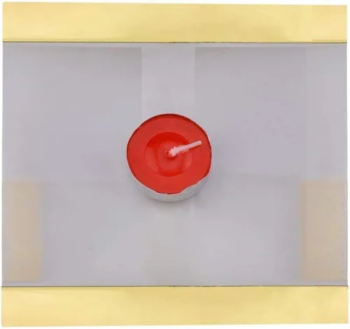 Vista 7 de Paquete de 20 linternas chinas cuadradas que desean, rezan, flotan, luz de vela de papel de río