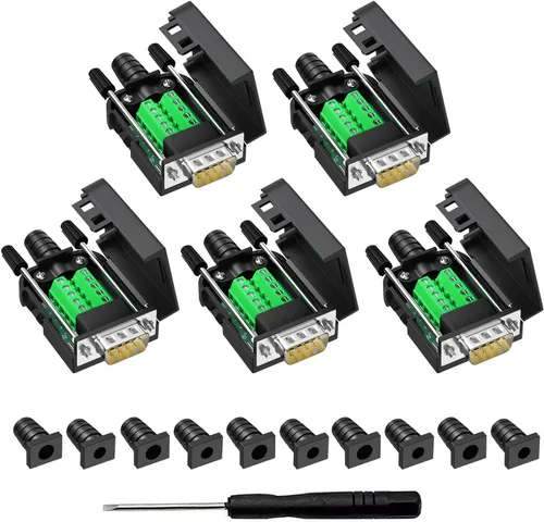 Vista 5 de 28 AWG 9/C CMP Cable de datos RS232 de seguridad con doble blindaje CMP - 16 pies - Uso para adaptadores serie DB9 1 cable blindado doble 28AWG 9/C