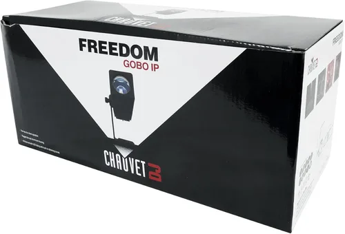 Vista 9 de Chauvet DJ Freedom GOBO - Proyector GOBO IP alimentado por batería y clasificación para exteriores
