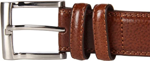 Vista 3 de Florsheim Cinturón de cuero de grano de guijarro de 1.260 in