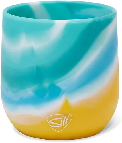 Vista 43 de Silipint - Copa de vino de silicona sin tallo de 12 onzas - Libre de BPA, irrompible, no tóxica, apta para lavavajillas, copa de vino irrompible