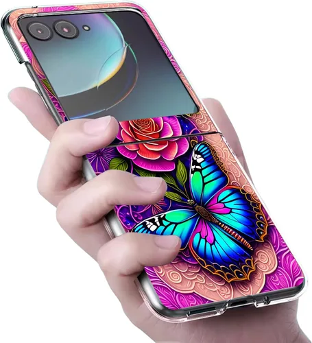 Vista 2 de Razr Plus 2023 - Funda rígida protectora a prueba de golpes para Motorola Razr+ 2023 y Razr Plus 2023