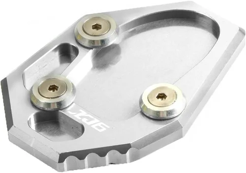 Vista 7 de SCUUBE Placa de soporte lateral para motocicleta, placa ampliadora, soporte lateral CNC, almohadilla para Yamaha XJ6/ABS 2009 2010 2011 2012 2013