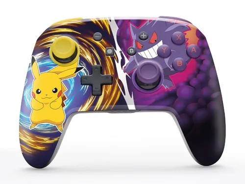 Vista 12 de PowerA Enhanced Wireless Controller for Nintendo Switch - Pikachu Garden, Nintendo Switch - OLED Model, Nintendo Switch Lite, Gamepad, game