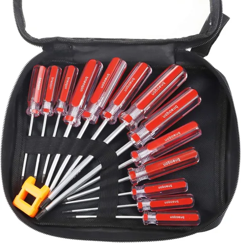 Vista 3 de Juego de destornilladores Torx magnéticos de 13 piezas, seguridad a prueba de manipulaciones, T4, T5, T6, T7, T8, T9, T10, T15, T20, T25, T27, T30