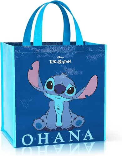 Vista 5 de Disney Stitch Tote Bag Bundle Lilo and Stitch Accesorios – Juego de 3 piezas de bolsas de comestibles de puntada, más Bolsas reutilizables