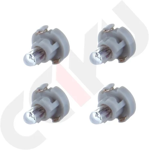 Vista 4 de cciyu Paquete de 6 bombillas halógenas de cuña T3 Neo de color blanco cálido para luz A/C de 12 V