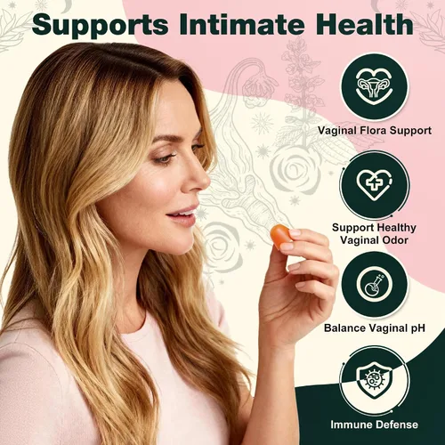 Vista 3 de Gomitas de equilibrio femenino, gomitas de equilibrio prémium para la salud del pH de las mujeres, gomita femenina para apoyo inmunológico