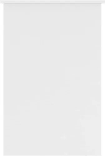 Vista 6 de Escritorio blanco de 39.4 x 19.7 x 29.9 pulgadas, madera de ingeniería, escritorios de lectura, escritorios para computadora, mesa de escritorio