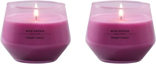 Vista 8 de Yankee Candle Vela de estudio con aceites esenciales, noche de verano, 10 onzas (paquete de 2)