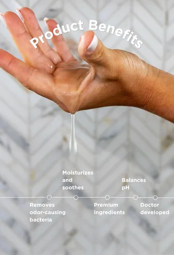 Vista 2 de Jabón femenino suave para mujeres, limpiador de vulva equilibrado con pH para pieles sensibles, higiene natural a base de plantas, jabón vaginal sin