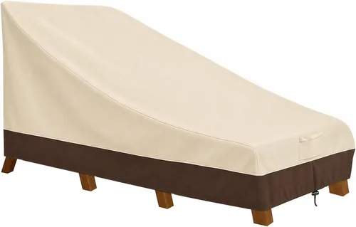 Vista 8 de Vailge Funda impermeable para tumbona de patio, 600D resistente al aire libre, fundas para muebles de patio, resistentes a los rayos UV, paquete