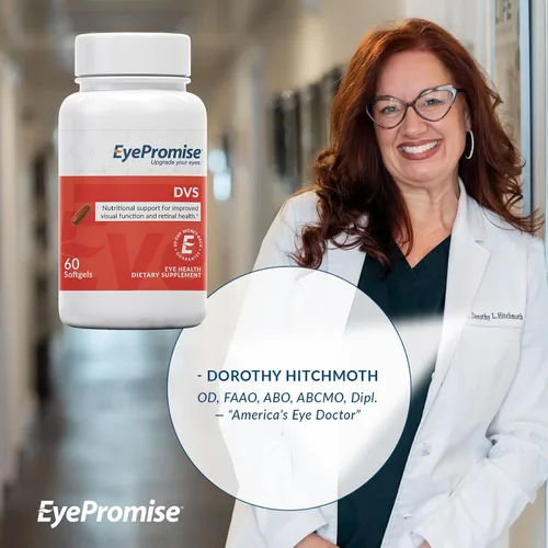 Vista 6 de EyePromise Vitamina para los ojos DVS - 60 cápsulas blandas, suministro