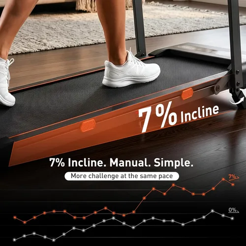 Vista 11 de Cybergoing T16 Treadmill for Home Powered By Bosch®, Walking Pad