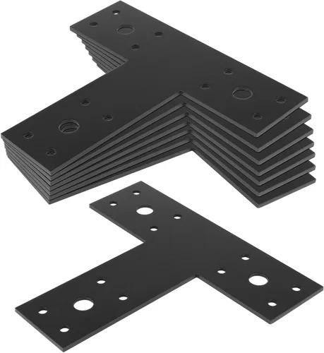 Vista 3 de Soporte en T de 8 piezas, conector de correa en T, calibre 14 1-3/4" Ancho