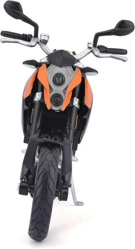 Vista 2 de Maisto KTM 690 Duke Orange and Black 1/12 Diecast Motorcycle