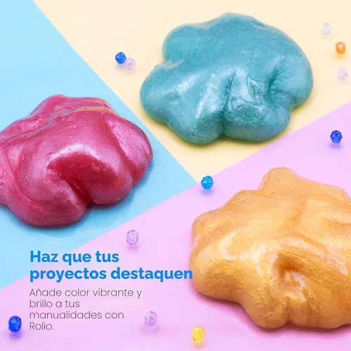 Vista 8 de Rolio Pigmento de color nacarado en polvo de mica de alta calidad, juego de arte para resina epoxi, para fabricación de jabón, esmalte de uñas