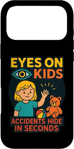 Vista 22 de Eyes on Kids Child Safety Gift for Moms, Granny, Grandad Case for iPhone 16