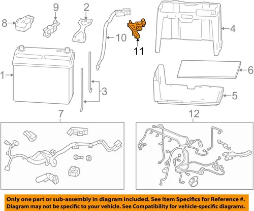 Vista 2 de Producto original Honda sensor original de batería Honda 38920-TR0-A02
