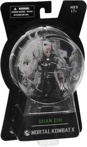 Vista 2 de Entertainment Earth Mortal Kombat X Series 2 Quan Chi - Figura de acción de 6 pulgadas