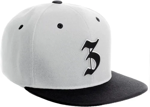 Vista 1528 de Daxton Gorra clásica con visera de billete plano con letras del alfabeto inglés antiguo de la A a la Z
