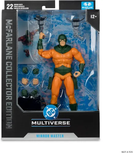 Vista 8 de McFarlane Toys - DC Multiverse Mirror Master (The Flash) Figura de acción de 7 pulgadas McFarlane Edición Coleccionista #44