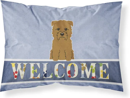 Vista 123 de Caroline's Treasures BB2515PILLOWCASE Between Friends Appenzeller Sennenhund - Funda de almohada de tela estándar, ligera, súper suave, fácil