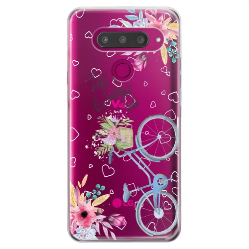Vista 6 de Funda de repuesto de TPU para LG Stylo 6 K61 K51S K42 K30 K20 Stylo 5 K40 K11 K10 K8 Impresión de silicona flexible Fantasía Patrón floral