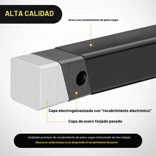 Vista 3 de Nilight Adaptador extensor de receptor de enganche de remolque, reductor de adaptador de enganche de 1-1/4 a 2 pulgadas, convertidor de manguito