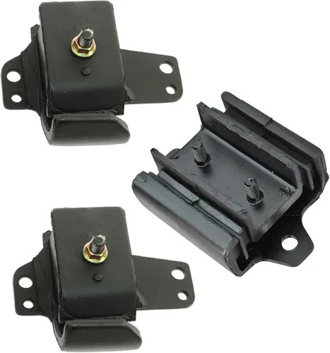 Vista 107 de TRQ Kit de montaje de motor de transmisión de motor de 5 piezas compatible con Ford Five Hundred Montego 6sp Auto AT 2005 - 2007