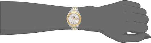 Vista 5 de SEIKO Reloj automático 5 fabricado en Japón SNKL24J1 para hombre, Tono-dorado