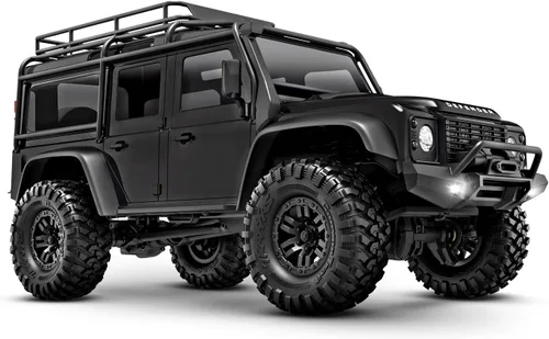 Vista 9 de Traxxas TRX-4M Land Rover Defender 1/18 escala 4X4 oruga (verde)