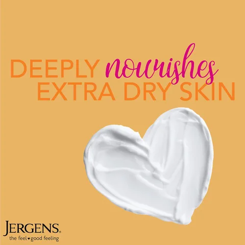 Vista 4 de Jergens Hidratante ultra curativo para piel seca, loción corporal y manos y aroma original, loción para piel seca, hidratante corporal y de manos