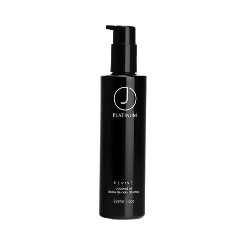Vista 3 de J Beverly Hills Platinum Revive - Aceite para el cabello con aceite de argán para protección contra el calor, (0.33 onzas, 3.4 onzas, 8 onzas)
