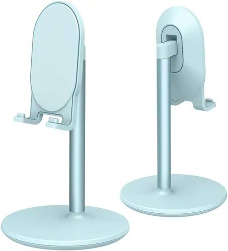 Vista 10 de Bright Stone - Soporte para teléfono de escritorio, soporte ajustable para teléfono de escritorio, compatible con Negro