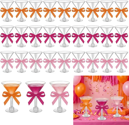 Vista 18 de Rtteri 36 Piezas Decoración de Fiesta de Cumpleaños a Tini Bit Older Vasos de Plástico de 5 oz Suministros de Fiesta a Tini Bit Older con Cinta