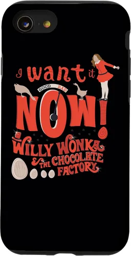 Vista 18 de Willy Wonka Carcasa para iPhone 17 y The Chocolate Factory I Want It Now