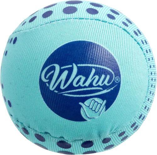 Vista 2 de Wahu Super Grip - Juguete de piscina 100% impermeable, pelota de salto de agua para piscina y playa, salta más de 150 pies en el agua, azul