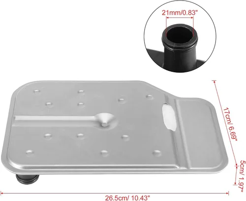 Vista 3 de X AUTOHAUX Kit de juntas de cárter de aceite de filtro de transmisión automática para Mercedes-Benz W221 W219 722.9 2202770695 2202770395 2212770095