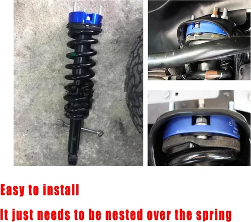 Vista 3 de Espaciadores de suspensión delantera de 2 pulgadas, para NlSSAN Navara D40 NP300 D23 2005-2023 / Frontier 2005-2023 / Xterra 2009-2014, amortiguador