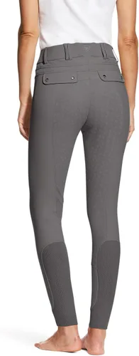 Vista 2 de ARIAT Pantalón de asiento completo Tri Factor Grip para mujer, Ciruela gris