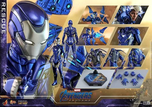 Vista 7 de Obra maestra de la película DIECAST Avengers End Game 1/6 Escala Figura